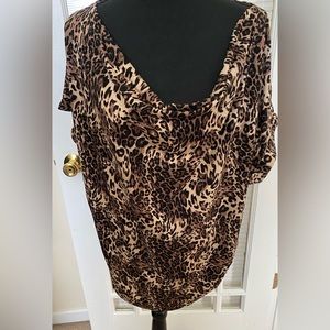 Avenue Leopard Animal Blouse